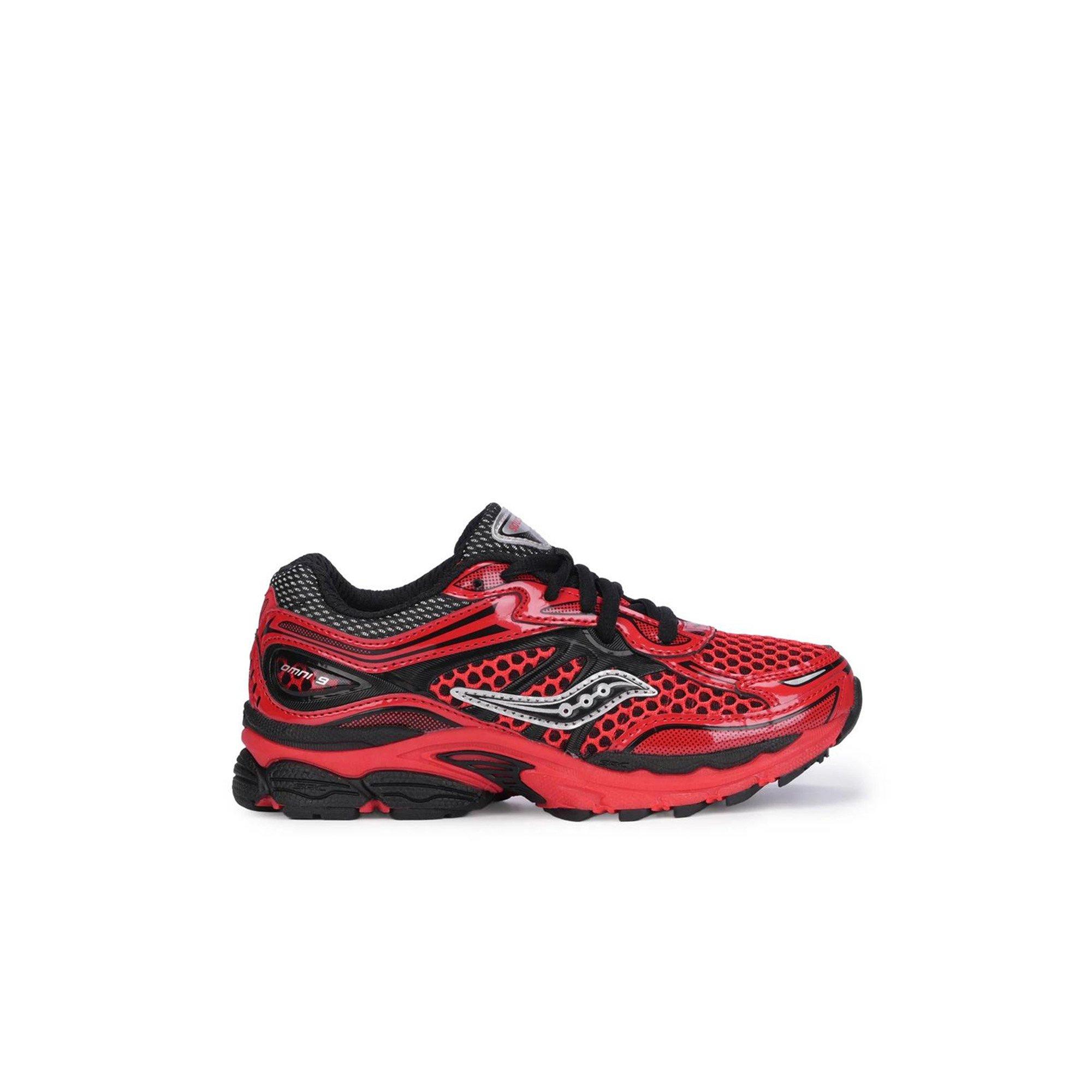 Saucony Omni 9 KDZ "Crimson/Black" Toddler Boys' Shoe - RED/BLACK